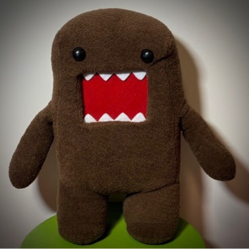 Rare - Vintage 13” Domo Kun Kawaii Monster Alien Plushie Japanese Anime NHK-TYO
